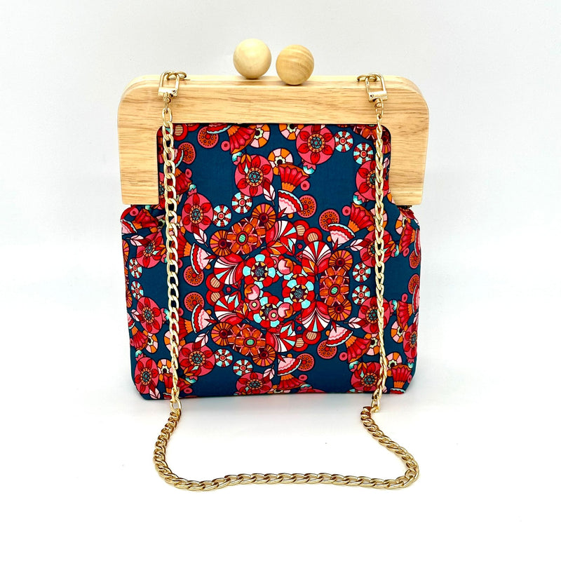 INSTRUCTIONS with Templates: Square Wood Frame Bag: PRINTED VERSION