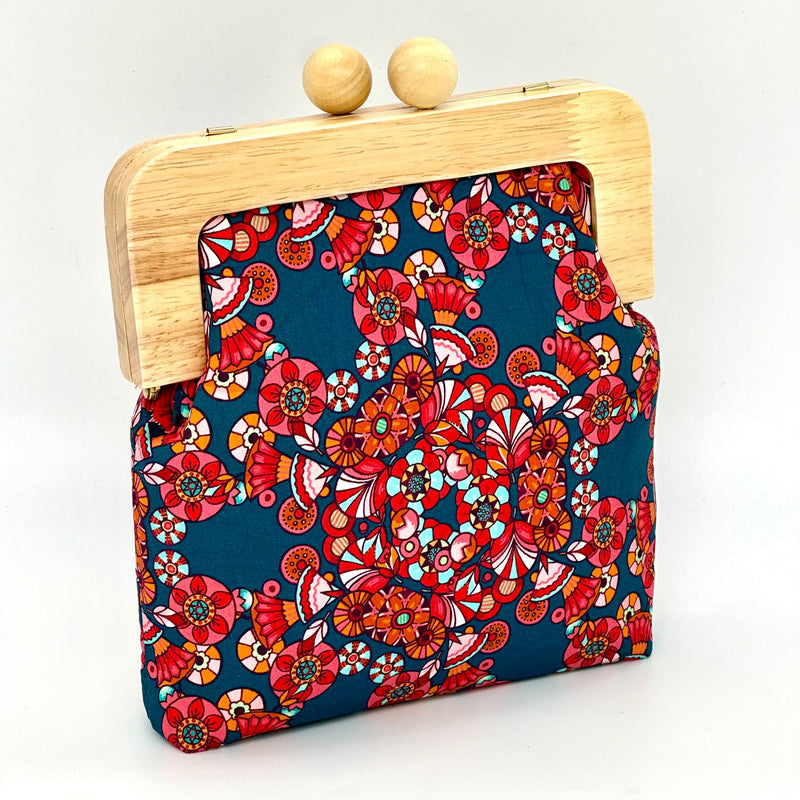 INSTRUCTIONS with Templates: Square Wood Frame Bag: PRINTED VERSION