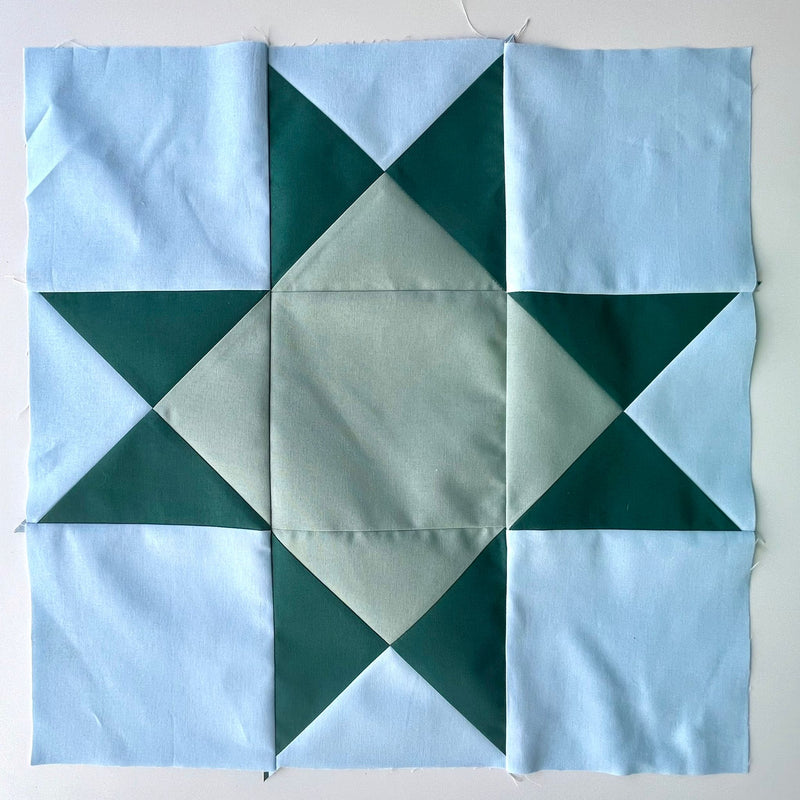 KIT with Instructions: Quilting with Jane 'Sampler Quilt' | BLOCK 5 - Ohio Star