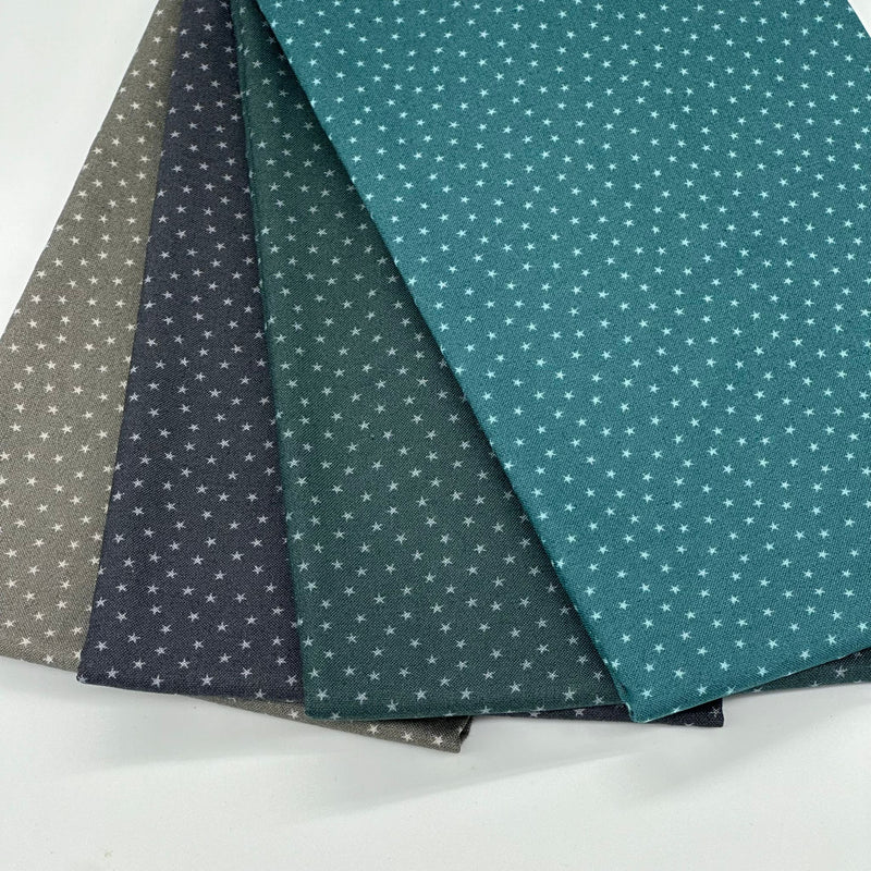 HALF METRE BUNDLE: 4x ½m: Edyta Sitar for Andover Fabrics | Twinkle: DARKS