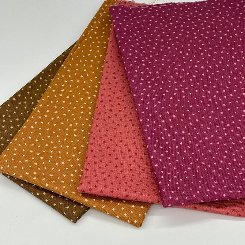 HALF METRE BUNDLE: 4x ½m: Edyta Sitar for Andover Fabrics | Twinkle: AUTUMN