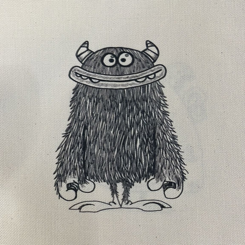 Art Inspirations | Monsters Collection: 12 Fabric Panels