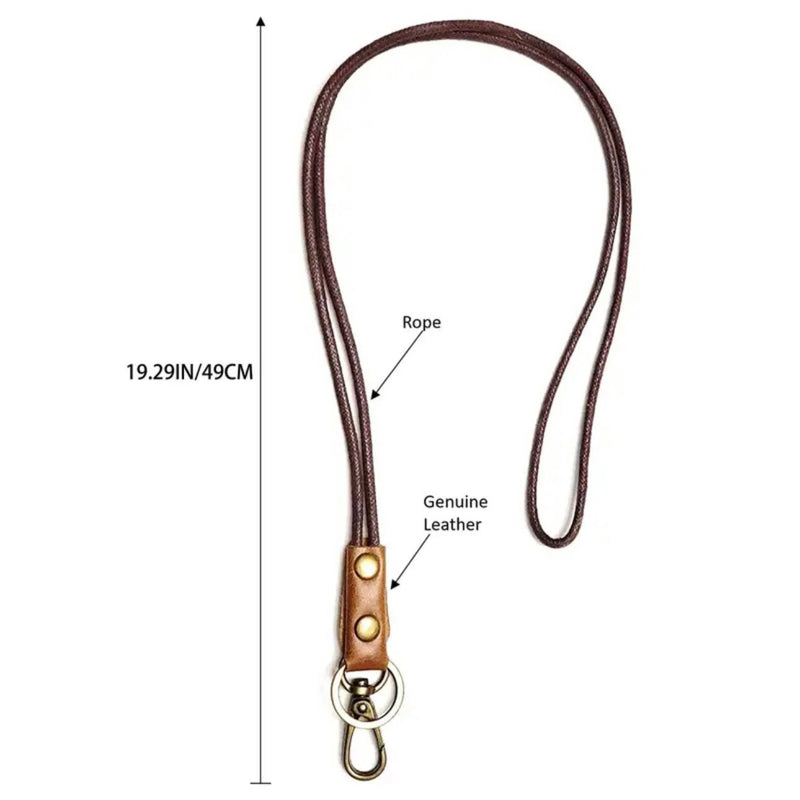 SPECIAL BUY: Cow Hide Lanyard + INSTRUCTIONS + PRECUT MYLAR TEMPLATES for the Luggage Tag and Pass Holder