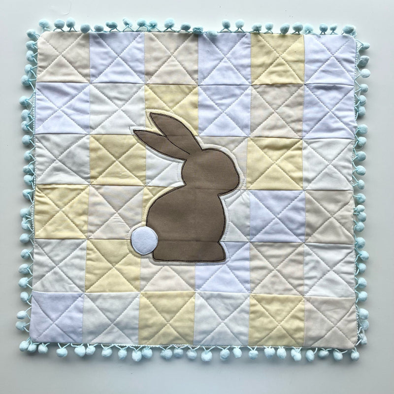 INSTRUCTIONS: Bunny Appliqué Cushion: PRINTED VERSION