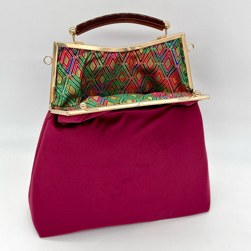 INSTRUCTIONS: Faux Tortoiseshell Handle Bag: PRINTED VERSION