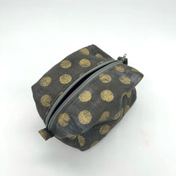 SAMPLE SALE: 26CS: Moda Grunge 'Hits The Spot' Box Zip Pouch