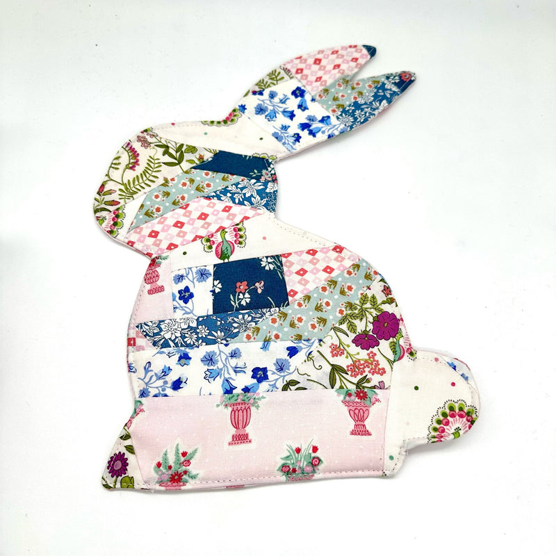 INSTRUCTIONS: Scrappy Bunny Placemat: PRINTED VERSION