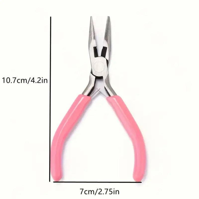 TOOL: Jewellery Pliers + Ring for Opening and Closing Split Rings - As used by Natasha when installing Zip Pull Charms