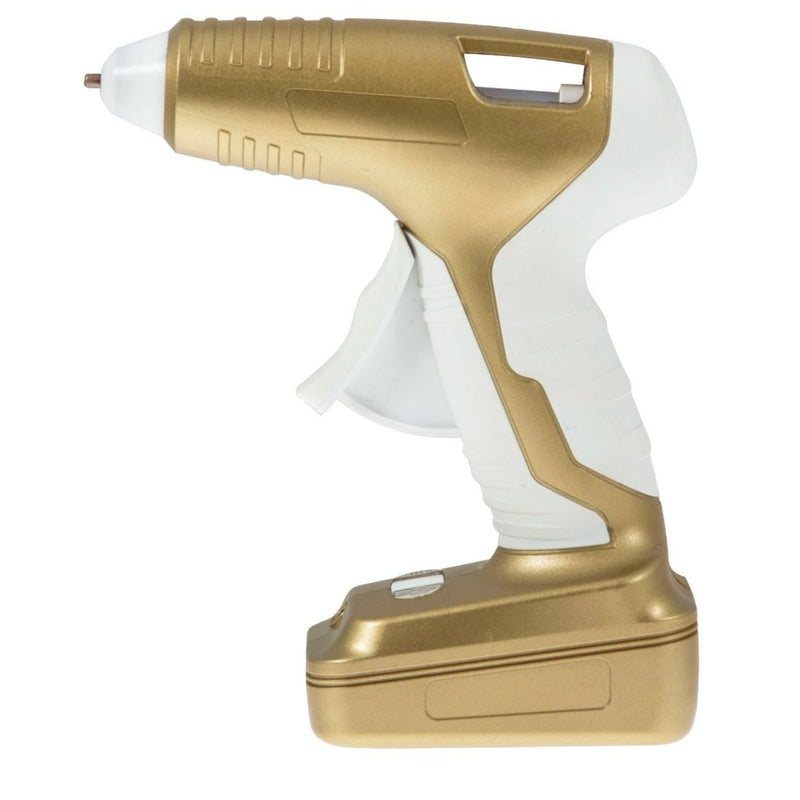 EASTER SPECIAL BUY: Trimits Hi-Tack RECHARGEABLE CORDLESS Glue Gun + FREE Bag of Crafty Stuff worth £10!