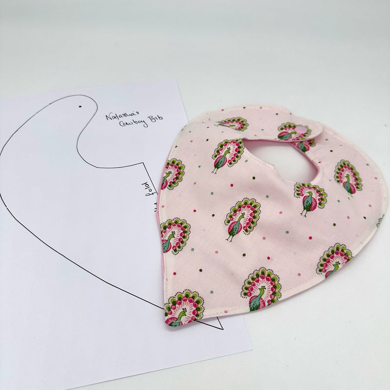 EASTER MEGA DEAL: Trio of Liberty FQ, Trio of Brushed Cotton FQ, Trio of Bib Templates: PINK Option