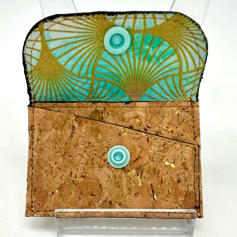 INSTRUCTIONS: Tiny Cork Coin Purse: PRINTED VERSION