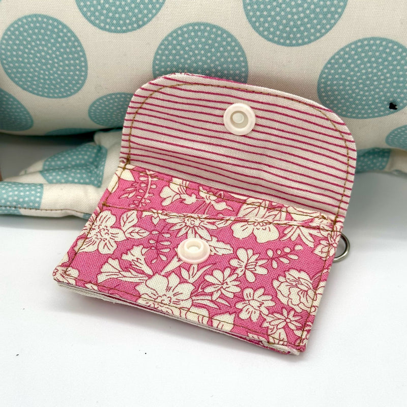 INSTRUCTIONS: Tiny Fabric Coin Purse: PRINTED VERSION