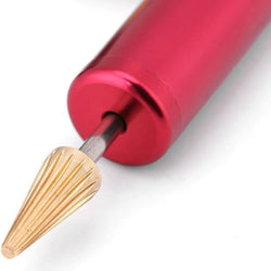 TOOL: Leather Edging Tool (for use with Gum Tragacanth and Edge Kote): Red