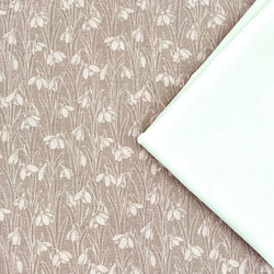 Half Metre Heaven: Liberty | Snowdrop Spot: Blush Pink 871A + Ivory Plain