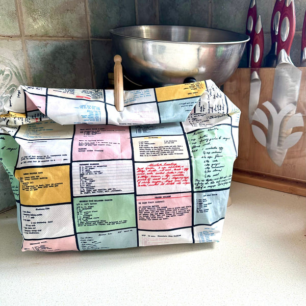 INSTRUCTIONS: Waxed Bread Bag: PRINTED VERSION