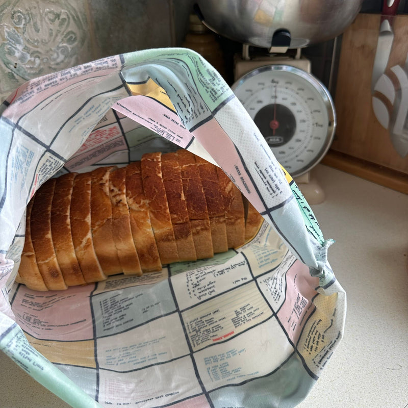 INSTRUCTIONS: Waxed Bread Bag: PRINTED VERSION