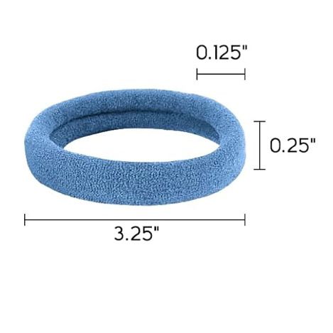 HARDWARE: Set of Five Continuous, Soft Hair Bands (Perfect for Natasha’s Book Sleeve and Any Size Tablet Case)