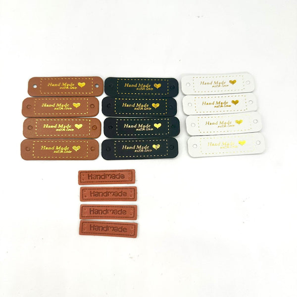 HARDWARE: 120 Sets 6mm x 6mm Rivets in gold, silver, gunmetal and antique tones + 16 PU Leather Tags