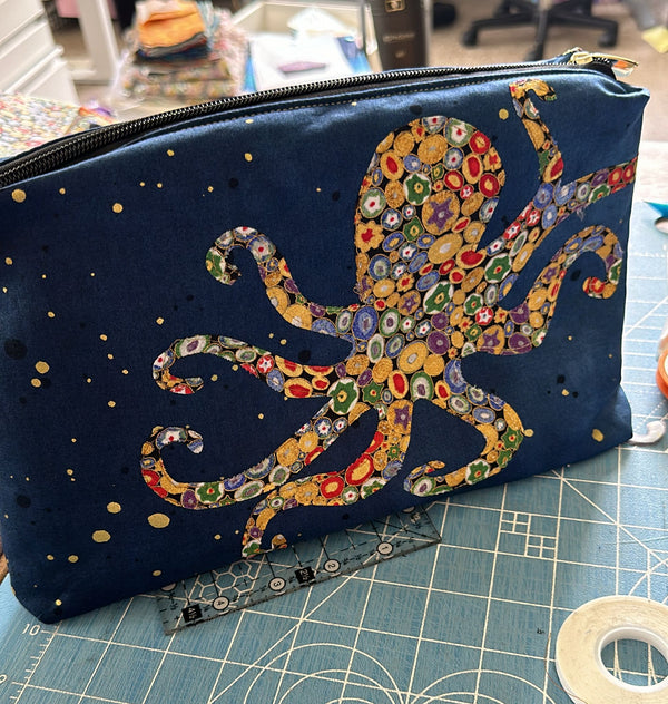 INSTRUCTIONS: Octopus Pouch: DIGITAL DOWNLOAD