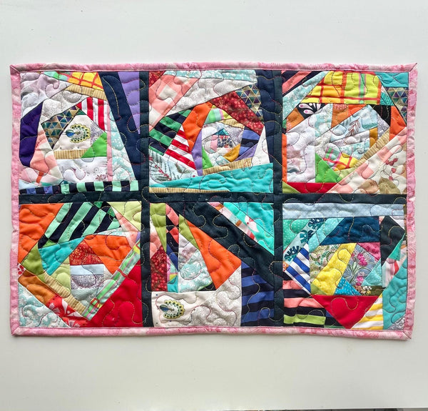 SAMPLE SALE: G12: Jane's Crumb Quilting sample