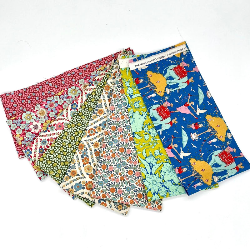FABRIC KIT: Crumb Quilting: TILDA | Eight Long Eighths (5" x WOF)