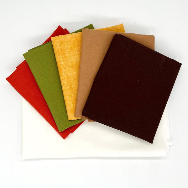 KIT with Instructions: Quilting With Jane Sew-A-Row BOTM | 'Autumn Leaf' Block