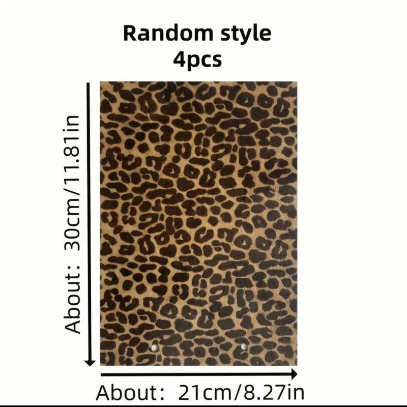 SPECIAL BUY: *Lucky Dip* Four Sheets of Genuine Cowhide Fabric