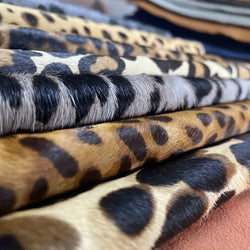 SPECIAL BUY: *Lucky Dip* Four Sheets of Genuine Cowhide Fabric