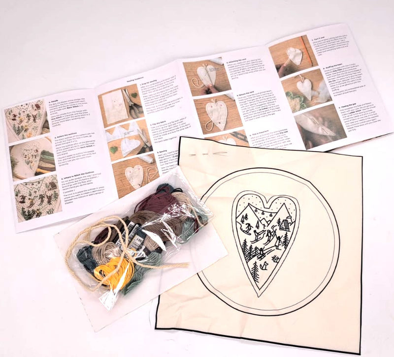 FRIDAY SPECIAL BUY: Embroidery Kit: On The Slopes