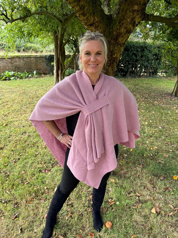 INSTRUCTIONS: Ten Minute Boiled Wool Wrap: PRINTED VERSION