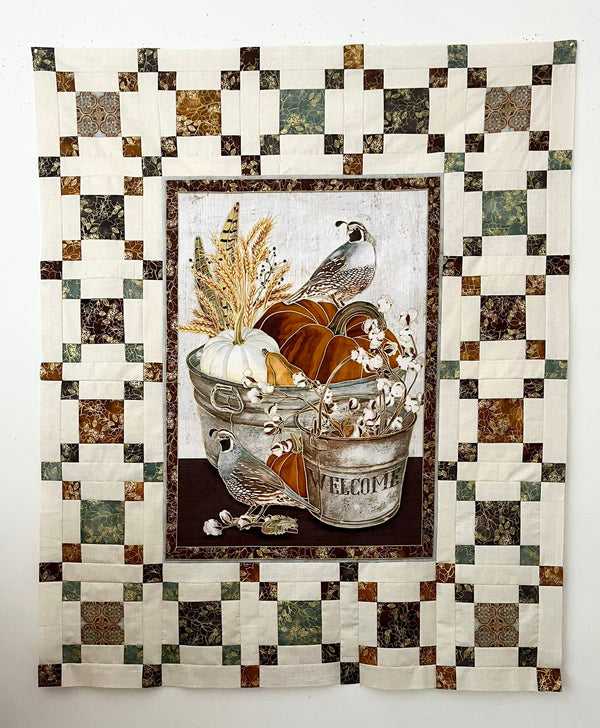INSTRUCTIONS: Warm Welcome Quilt: PRINTED VERSION