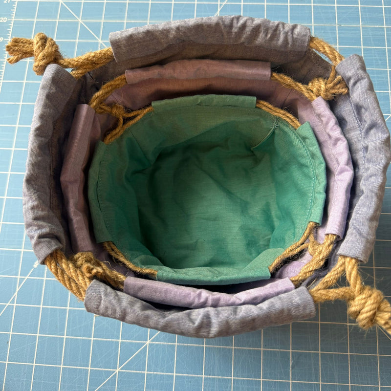 INSTRUCTIONS: Nesting Gift Baskets: PRINTED VERSION