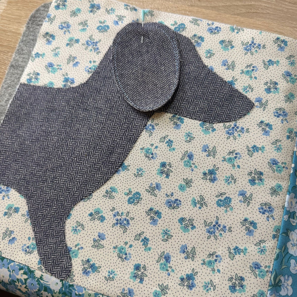 INSTRUCTIONS: Sausage Dog Appliqué: DIGITAL DOWNLOAD