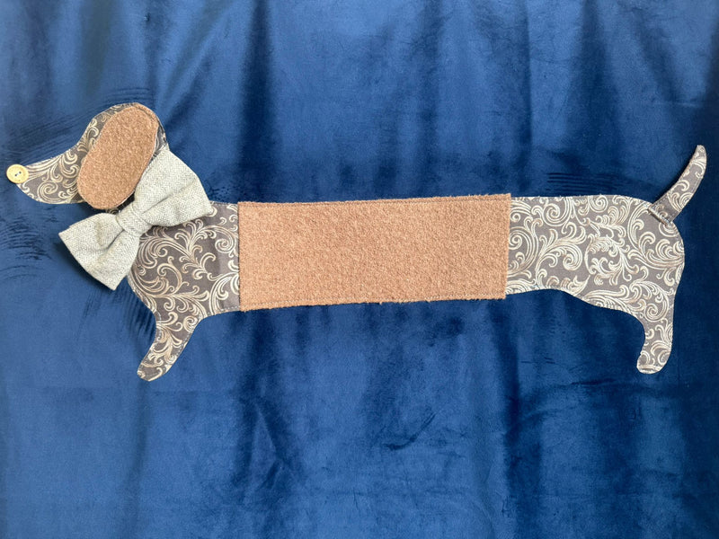 INSTRUCTIONS: Sausage Dog Appliqué: DIGITAL DOWNLOAD