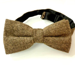 READY MADE: One Bow Tie: CLASSIC Brown colour