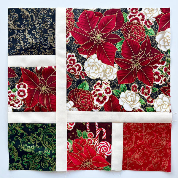 INSTRUCTIONS: Festive Squares Runner: DIGITAL DOWNLOAD