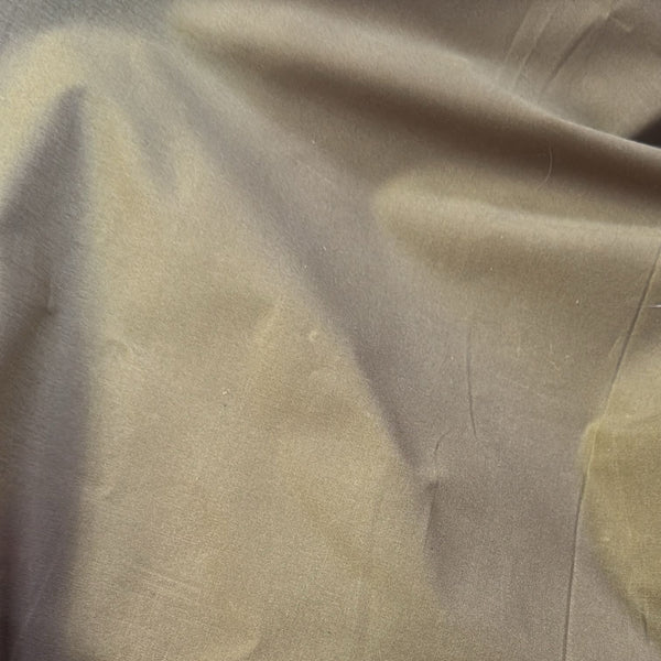 WAXED COTTON: Driden Japara 4oz Buckland Khaki: by the METRE