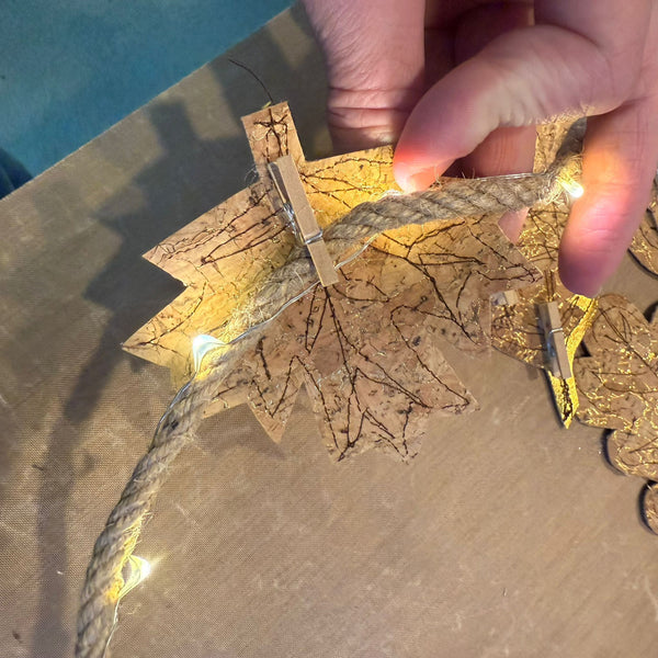 ACCESSORY: Pack of 100 Mini Wooden Pegs, perfect for for Scrappy Leaves Autumn Bunting