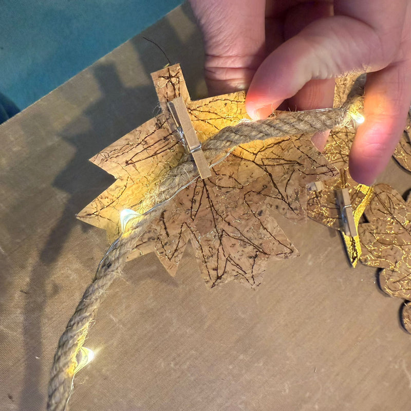 ACCESSORY: Pack of 100 Mini Wooden Pegs, perfect for for Scrappy Leaves Autumn Bunting