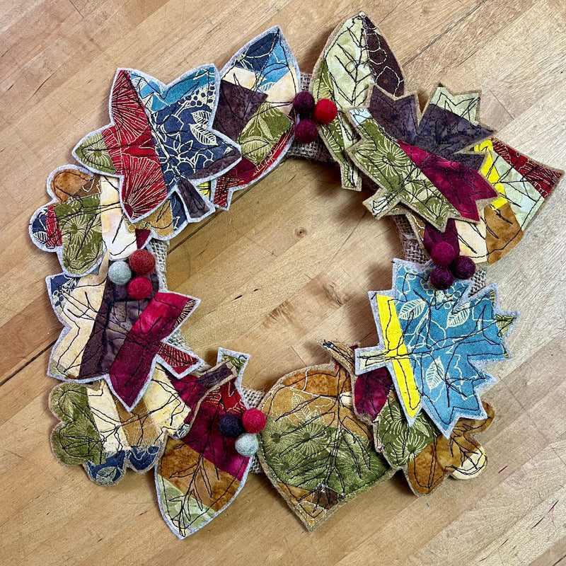 INSTRUCTIONS: Scrappy Leaves: PRINTED VERSION