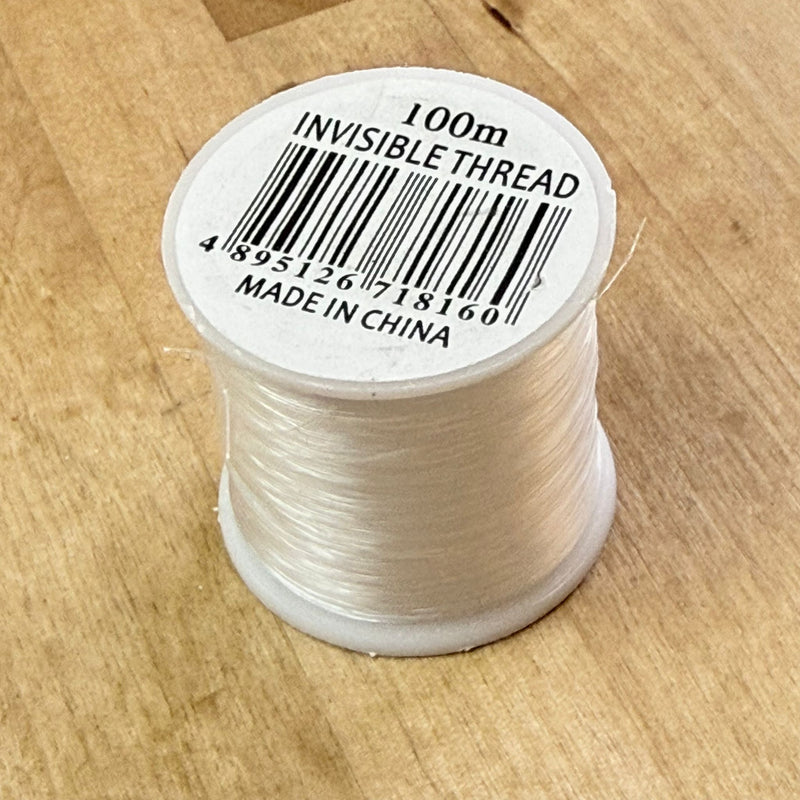 THREAD: 100m Spool: Clear / Invisible
