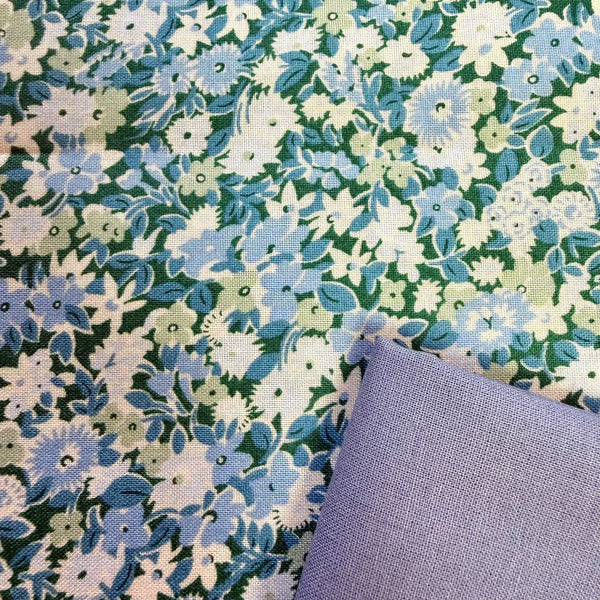 Premium HMH: Liberty | Floral Nostalgia 'Isly Garden' Blue 450C with Slate