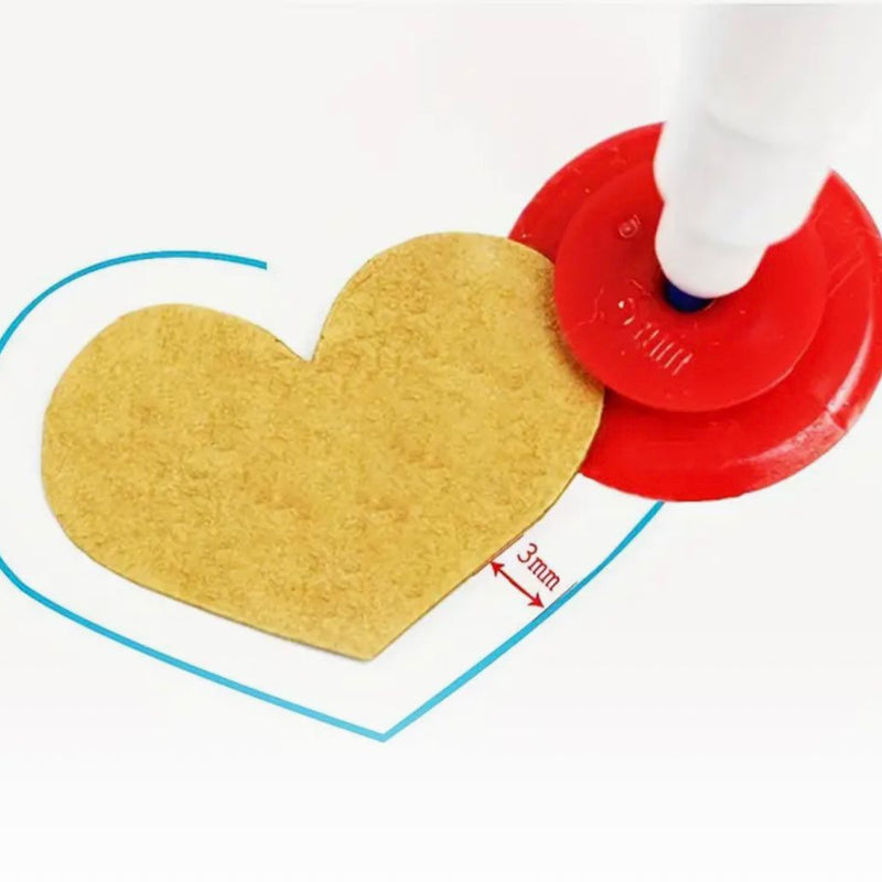 FRIDAY DEAL: Seam Maker Set (4pcs: 10mm, 7mm, 5mm, 3mm) with FREE Lucky Dip 8.5cm Kiss Clasp Purse Frame