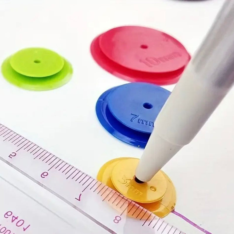 FRIDAY DEAL: Seam Maker Set (4pcs: 10mm, 7mm, 5mm, 3mm) with FREE Lucky Dip 8.5cm Kiss Clasp Purse Frame