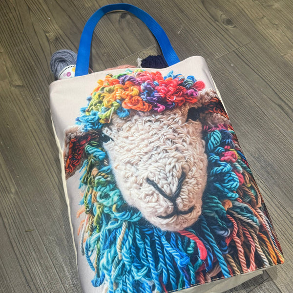 INSTRUCTIONS: Boxed Bottom Panel Tote Bag: PRINTED VERSION