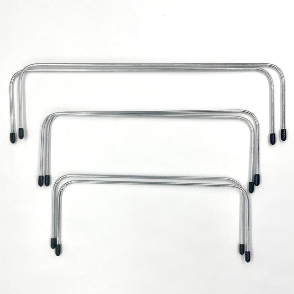 HARDWARE: Frames for Natasha's 'Trio of Wire Frame Pouches': Pack of Three Pairs
