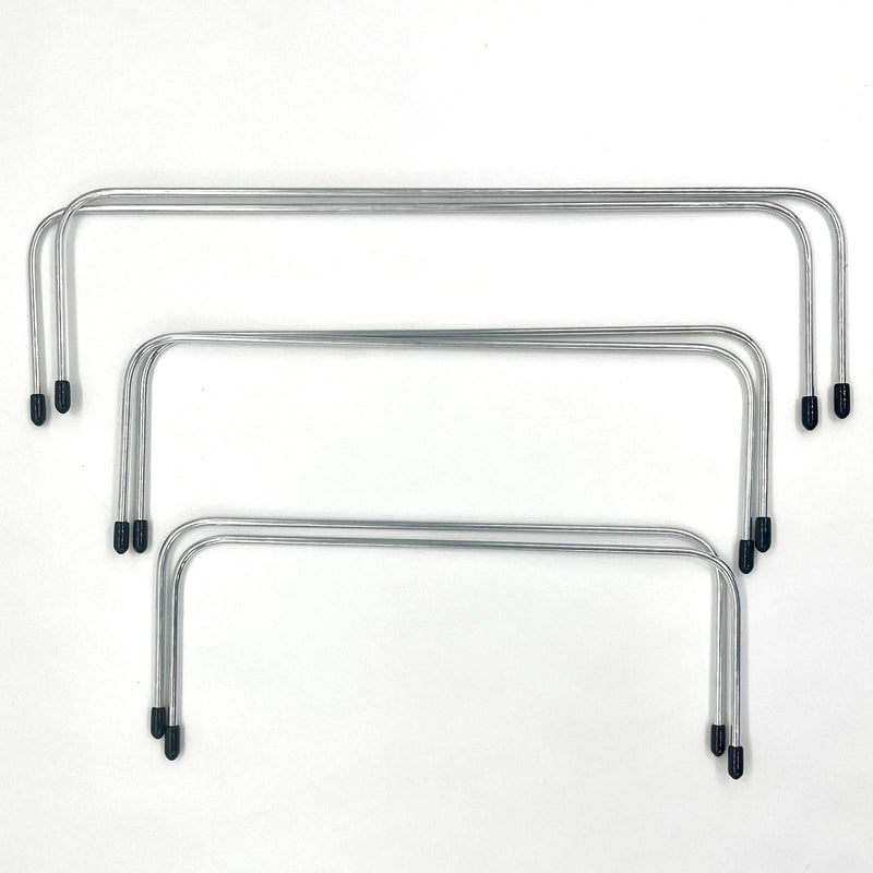 HARDWARE: Frames for Natasha's 'Trio of Wire Frame Pouches': Pack of Three Pairs