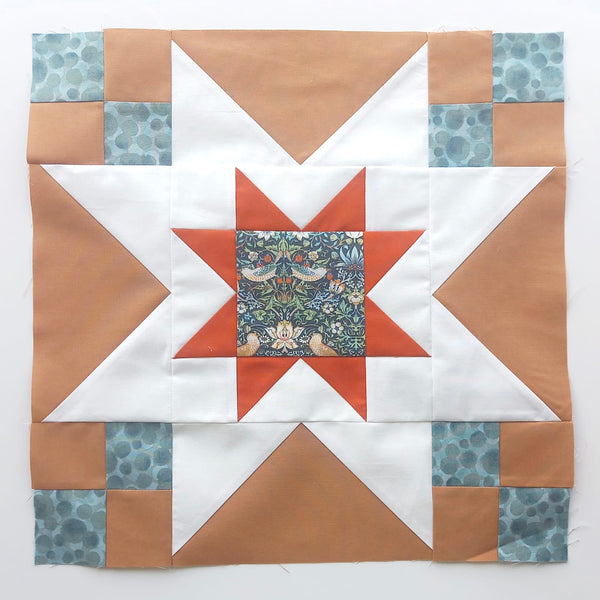 INSTRUCTIONS: 'Shadow Star' Quilt Pattern: PRINTED VERSION