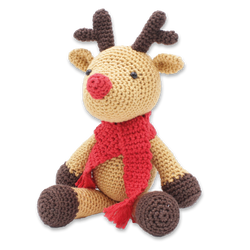 KIT: Hardicraft 'Rudolf Reindeer' Crochet Kit