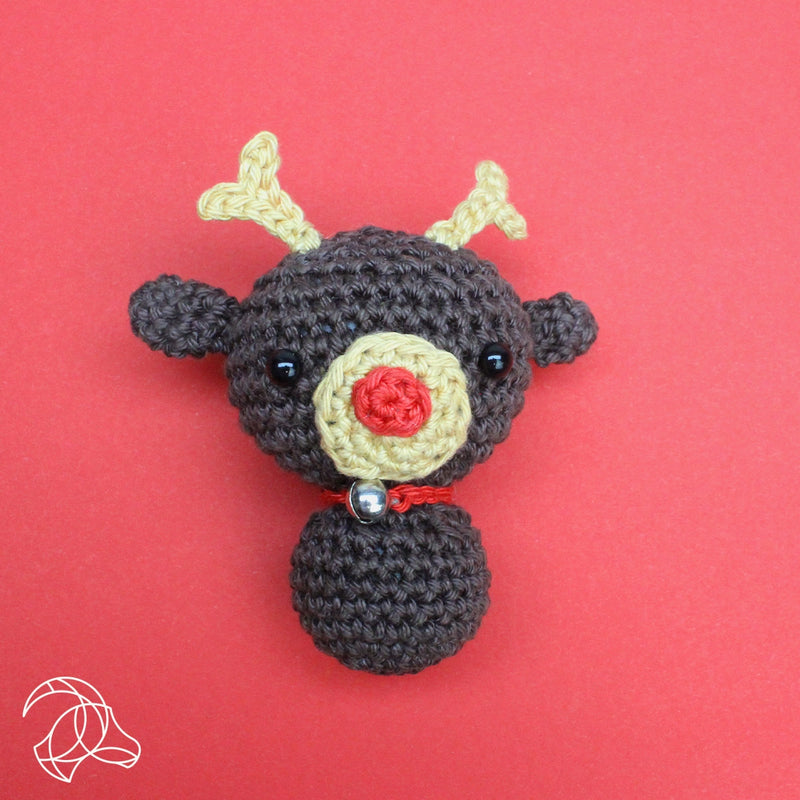 KIT: Hardicraft 'Mini Reindeer' Crochet Kit